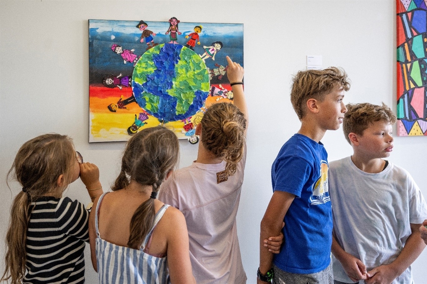 Tentoonstelling Kinderen over Vrede en Vrijheid