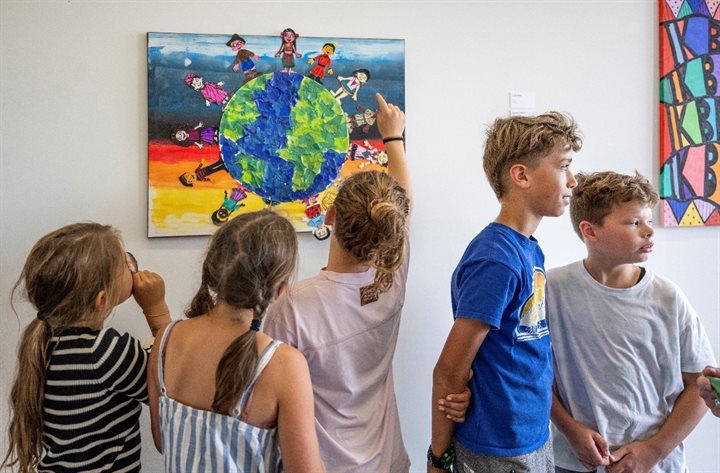 Tentoonstelling Kinderen over Vrede en Vrijheid